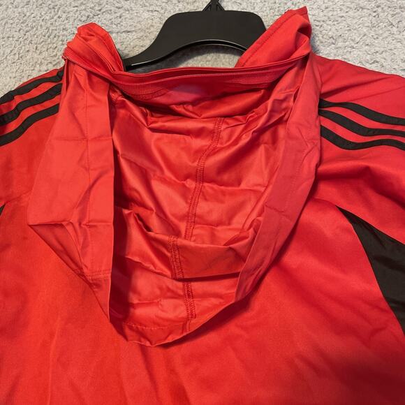 Adidas 3 Stripe RN#88387 CA#40312 Black And Red Jacket Men's Small - Picture 14 of 14